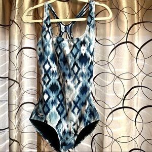 Speedo one piece racer back Swimsuit